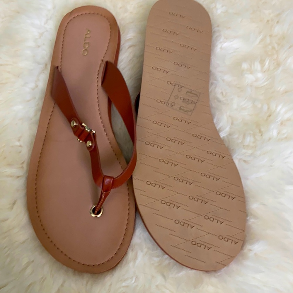 Aldo flip flops
